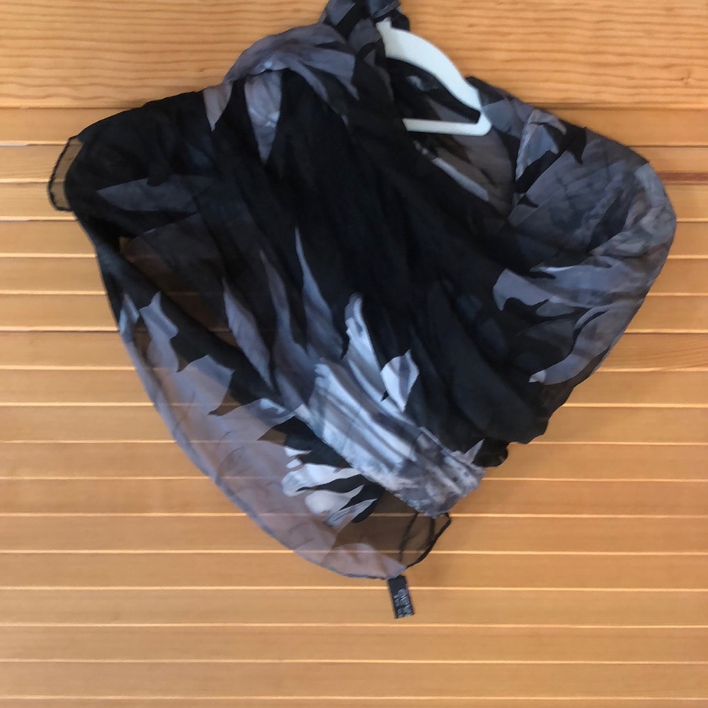 Silk sheer scarf